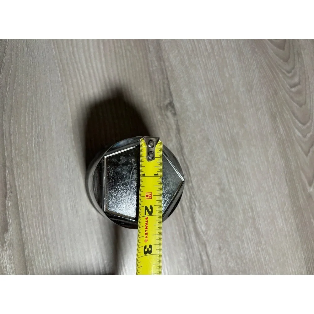 Fairway Alloys Chrome Push Through Wheel Center Cap Golf Cart ATV Pentagonal